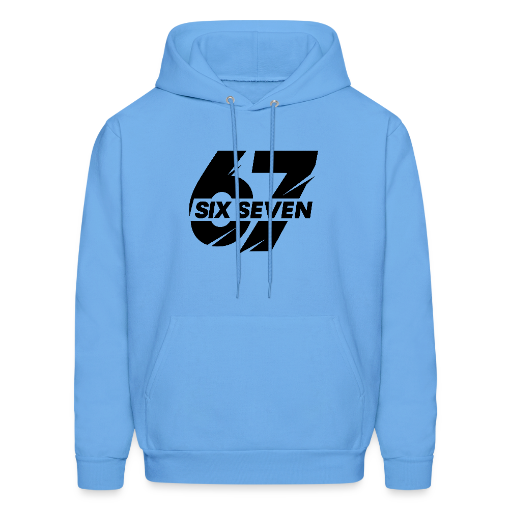 Six Seven 67 Hoodie - carolina blue