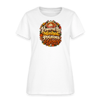 Powered by Mashed Potatoes & Gravy – Fall Floral Women’s T-Shirt