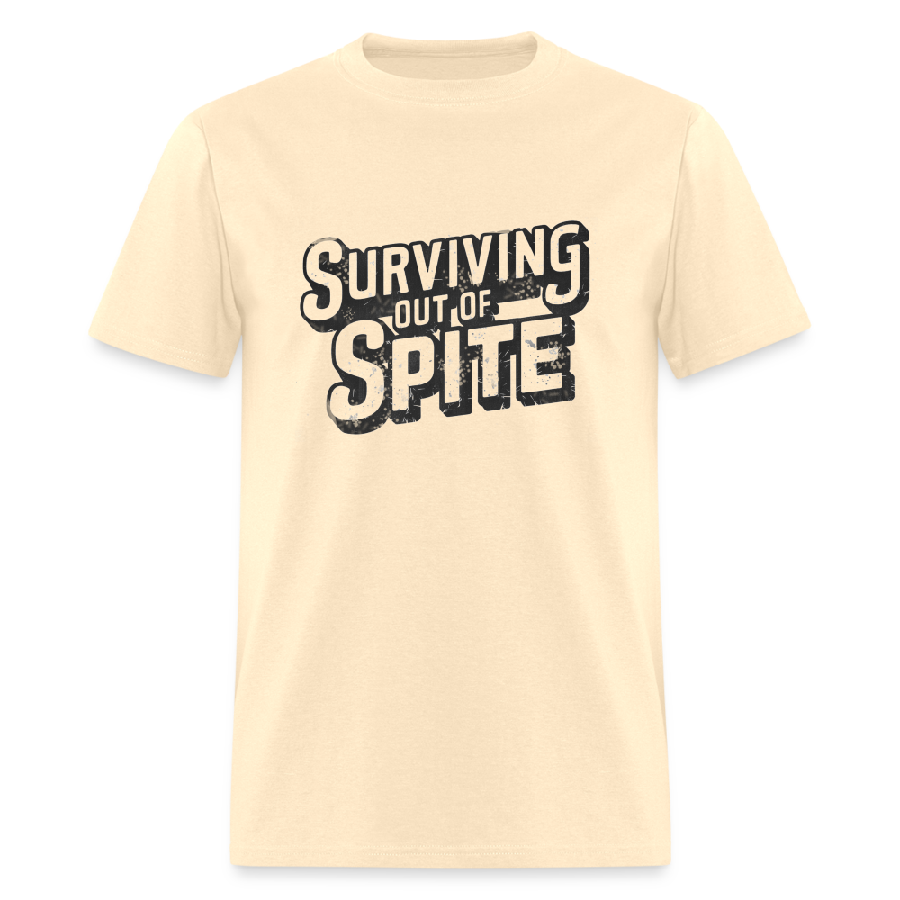 Surviving Out Of Spite T-Shirt - natural