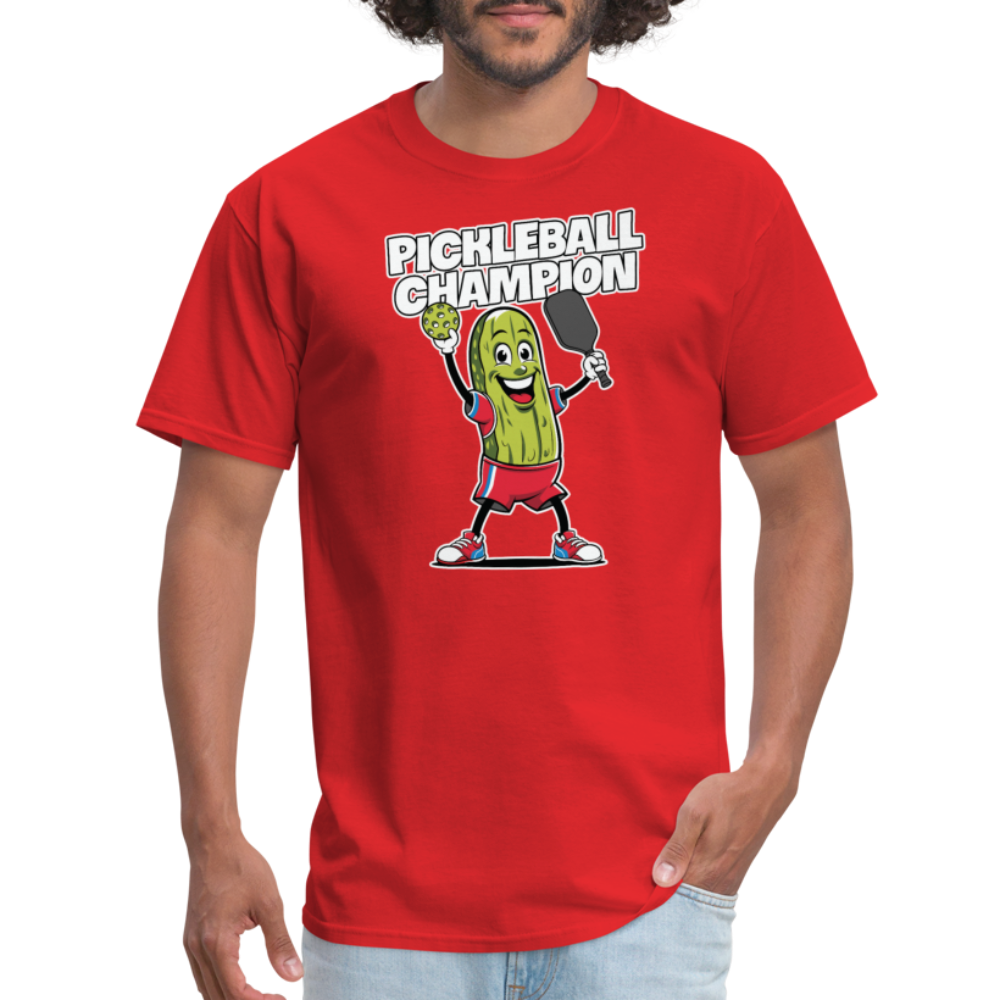 Pickleball Champion T-Shirt - red