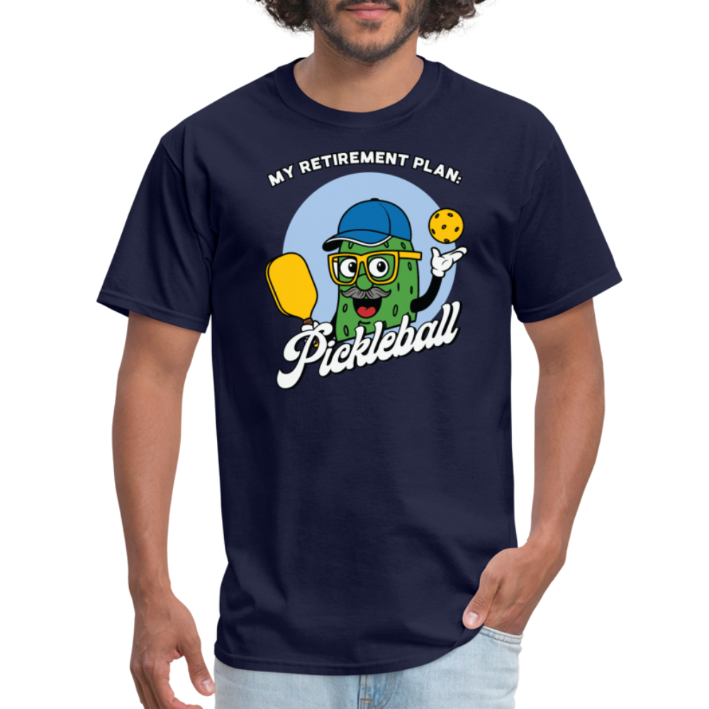 My Retirement Plan: Pickleball T-Shirt - navy