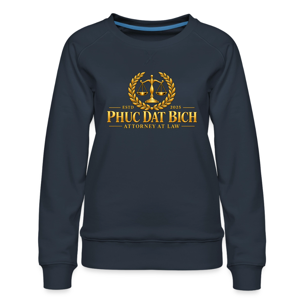 Phuc Dat Bich Attorney At Law Women’s Premium Sweatshirt - navy