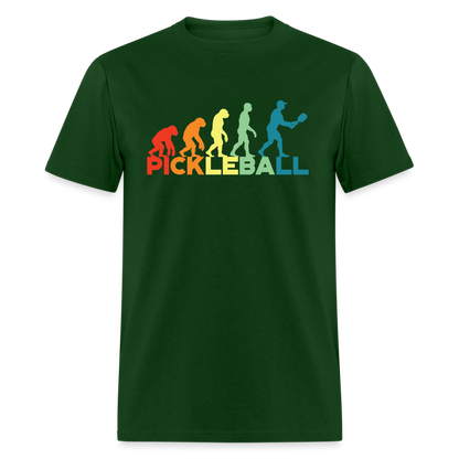 Pickleball Evolution T-Shirt - forest green