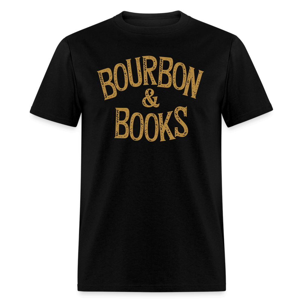 Bourbon & Books T-Shirt - black