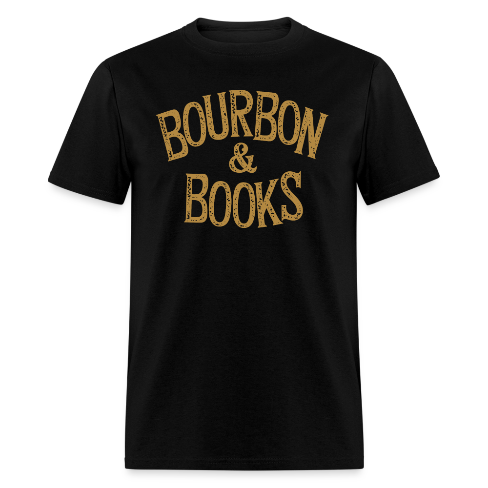 Bourbon & Books T-Shirt - black