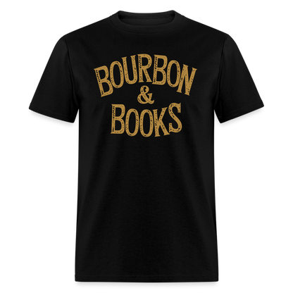 Bourbon & Books T-Shirt - black