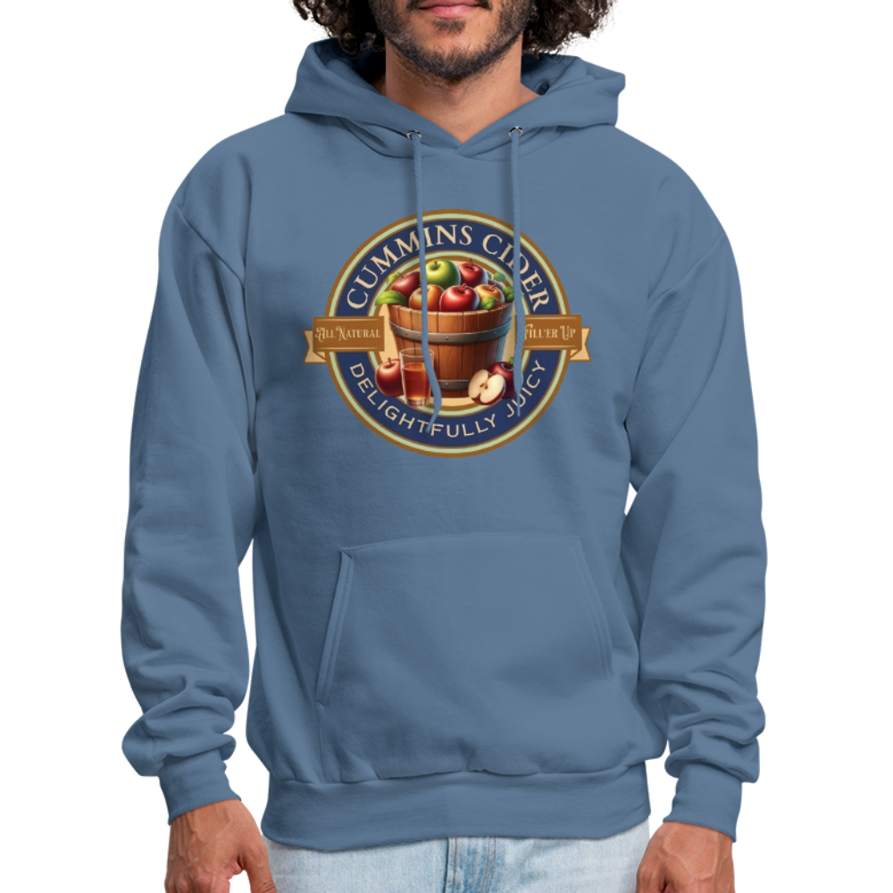 Cummins Cider (Funny Adult Humor) Hoodie - denim blue