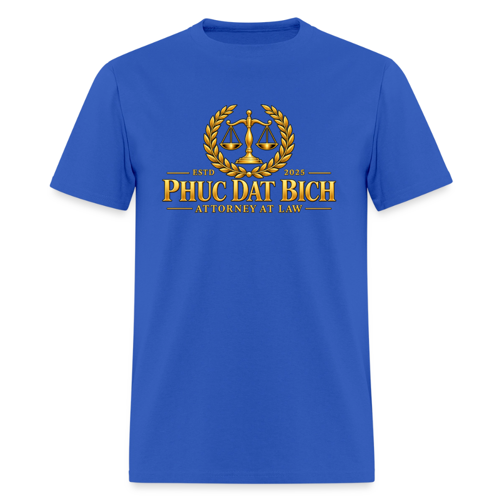 Phuc Dat Bich Attorney At Law T-Shirt - royal blue