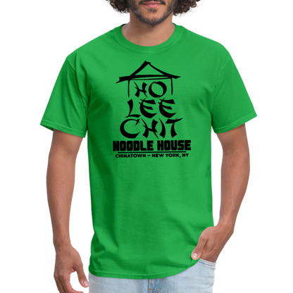 Ho Lee Chit (Noodle House) T-Shirt - bright green