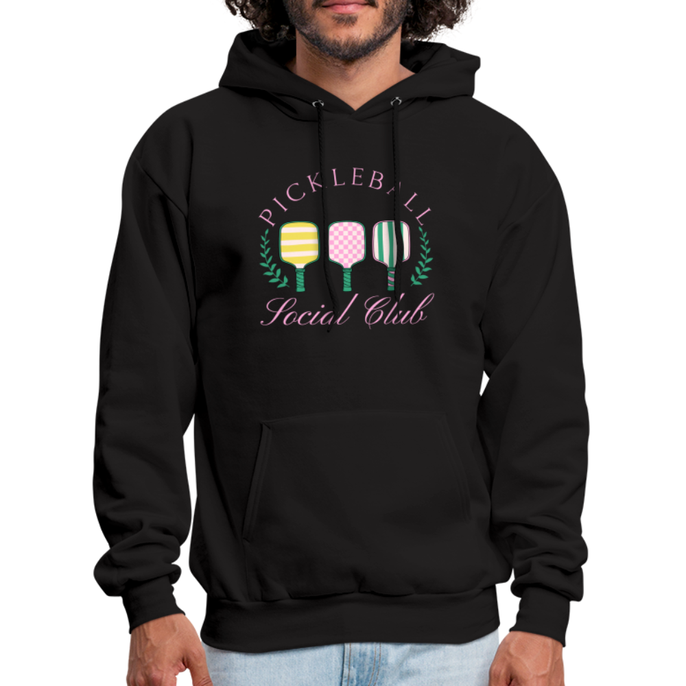 Pickleball Social Club Hoodie - black