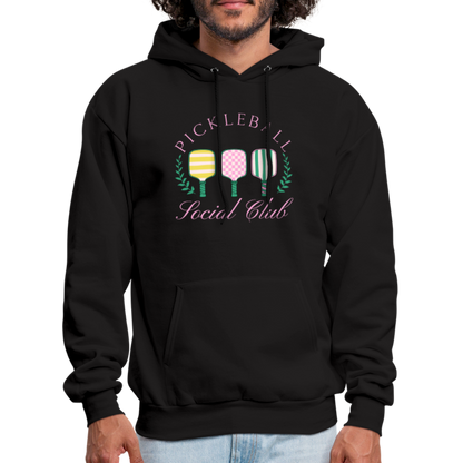 Pickleball Social Club Hoodie - black