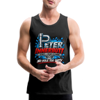 Peter Innerbutt Funny Men's Tank Top – No Hole Too Dirty Adult Humor Shirt