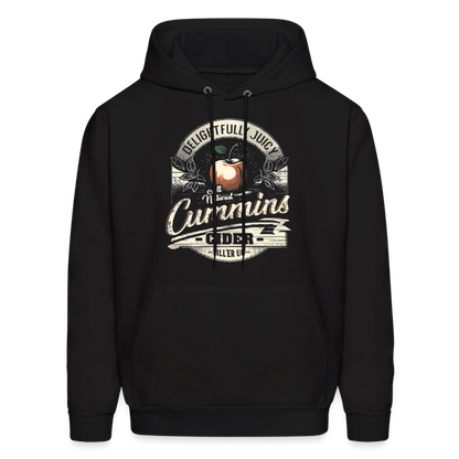 Vintage Cummins Cider (Funny Adult Humor) Hoodie - black