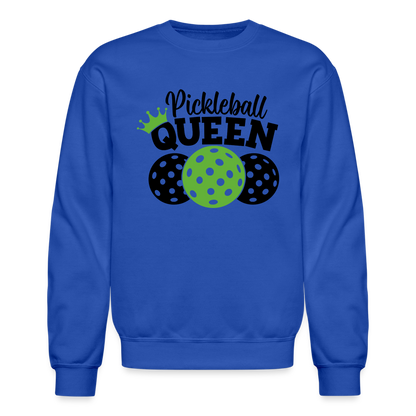 Pickleball Queen Sweatshirt - royal blue