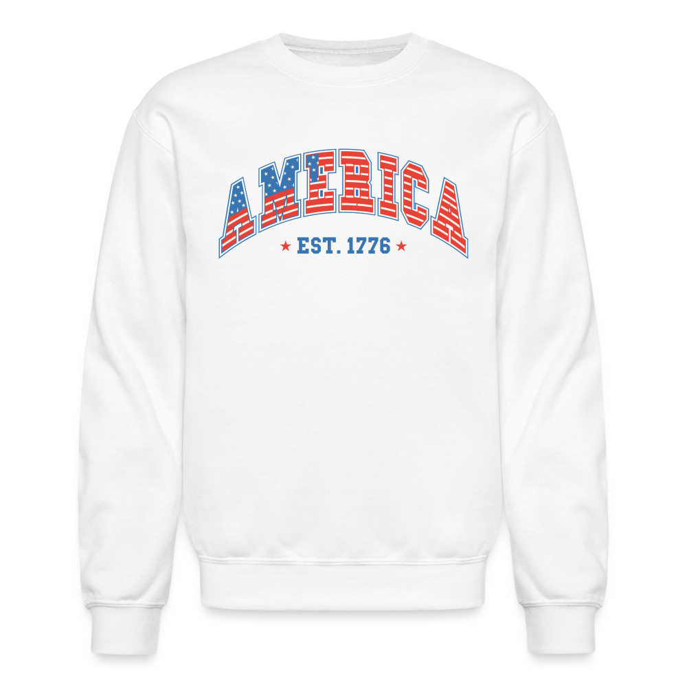 American 1776 Sweatshirt - white