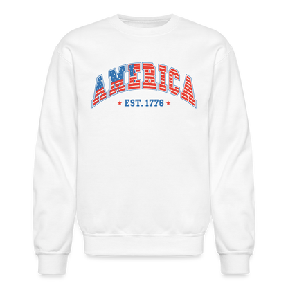 American 1776 Sweatshirt - white