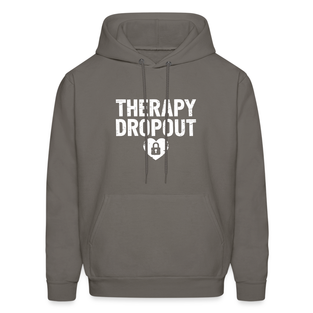 Therapy Dropout Hoodie - asphalt gray