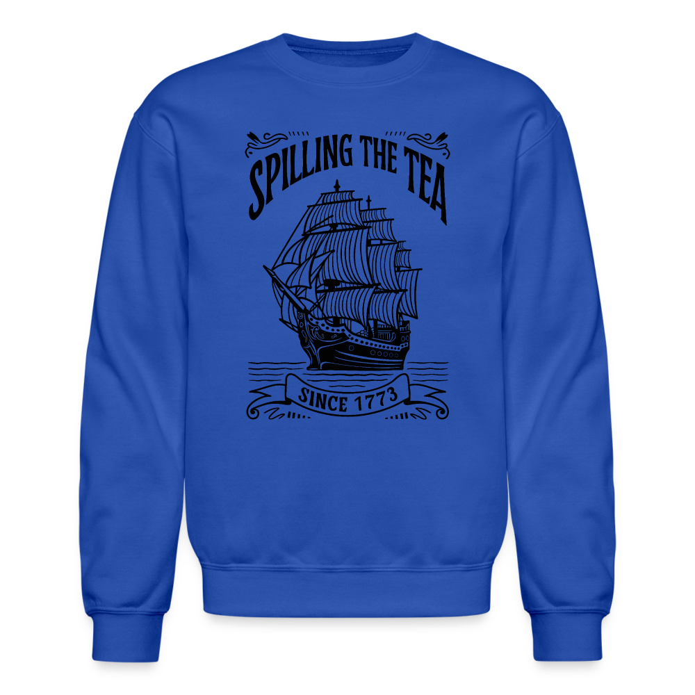 Spilling The Tea sine 1773 Sweatshirt - royal blue