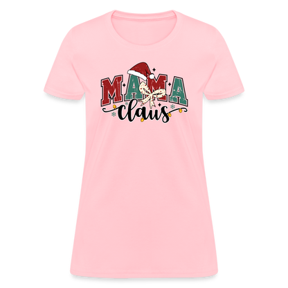 Mama Claus Women's Contoured T-Shirt - pink