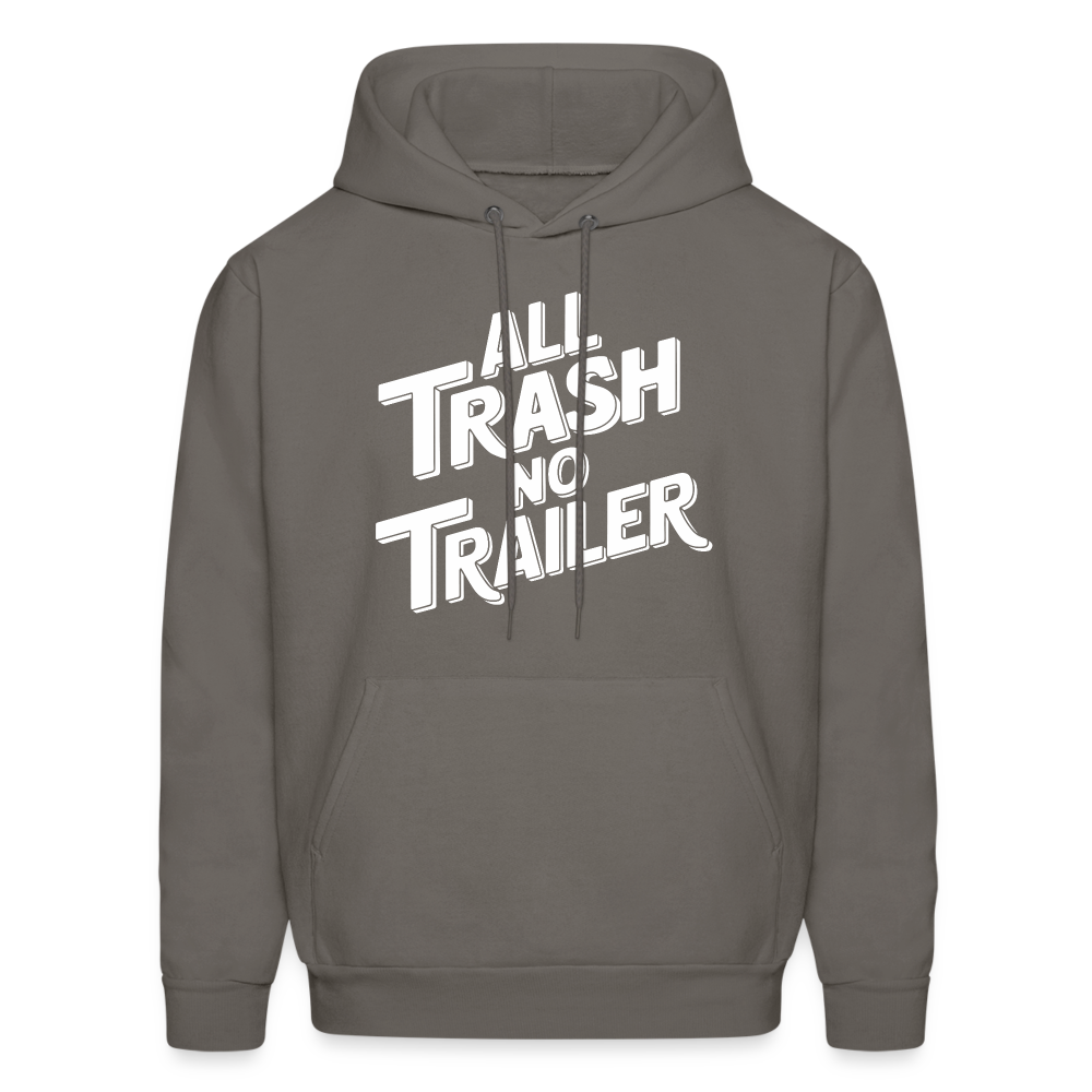 All Trash No Trailer Hoodie - asphalt gray