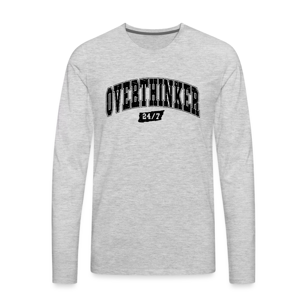 Men's Premium Long Sleeve T-Shirt - heather gray
