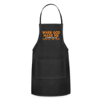 When God Made Me He Grinned and Said "This Will Be Fun" Apron