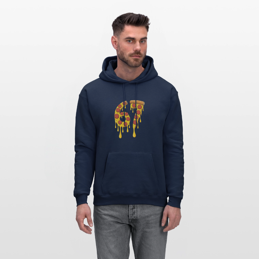 Six Seven 67 Pizza Hoodie - navy