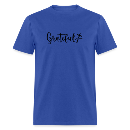 Grateful T-Shirt - royal blue