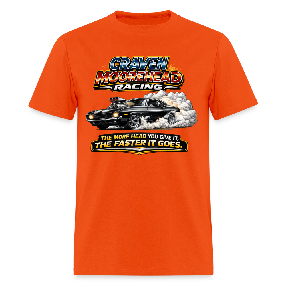 Craven Moorehead Racing T-Shirt Color: Orange
