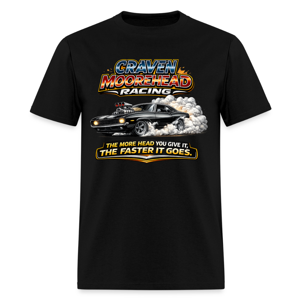 Craven Moorehead Racing T-Shirt Color: Black