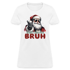 Merry Christmas Bruh Women's Contoured T-Shirt