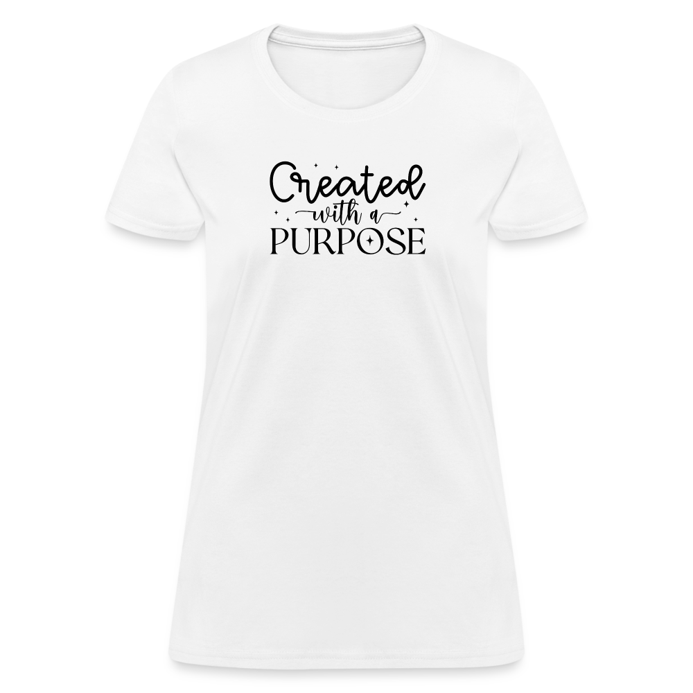 Created with a Purpose Women's T-Shirt - white