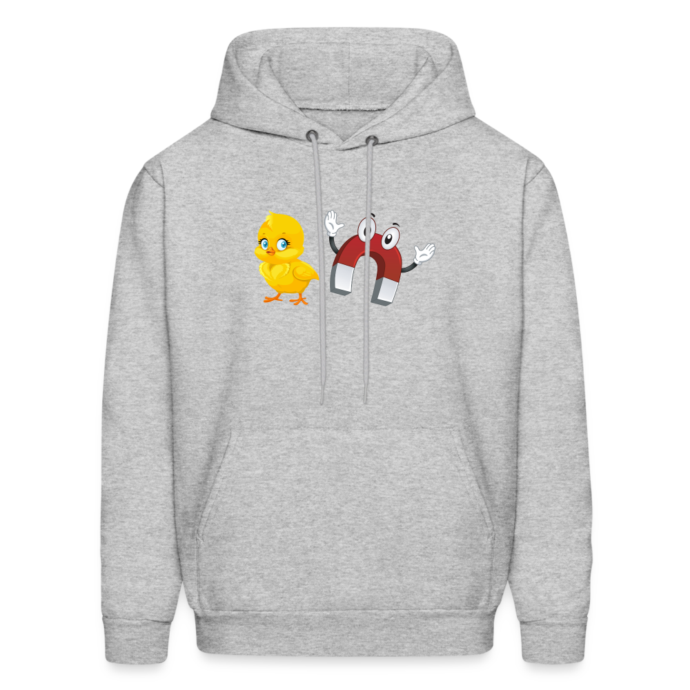 Chick Magnet Hoodie - Color: heather gray