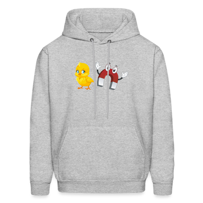 Chick Magnet Hoodie - Color: heather gray