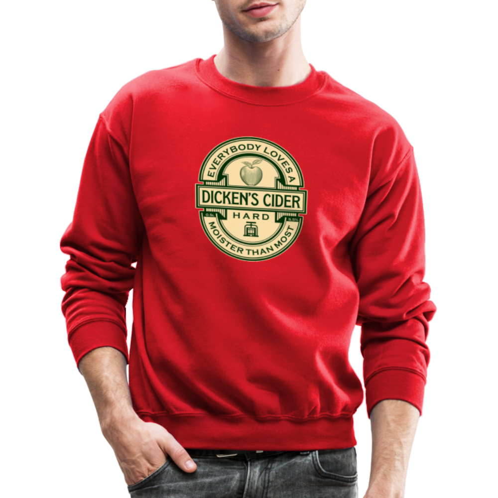 Dicken's Cider Men's Premium Long Sleeve Sweatshirt - red