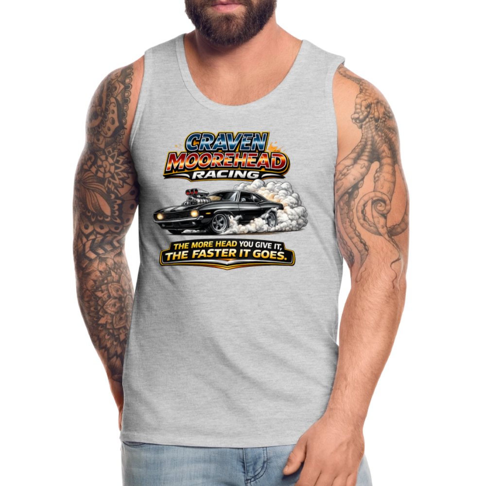 Craven Moorehead Racing Tank Top Color: White