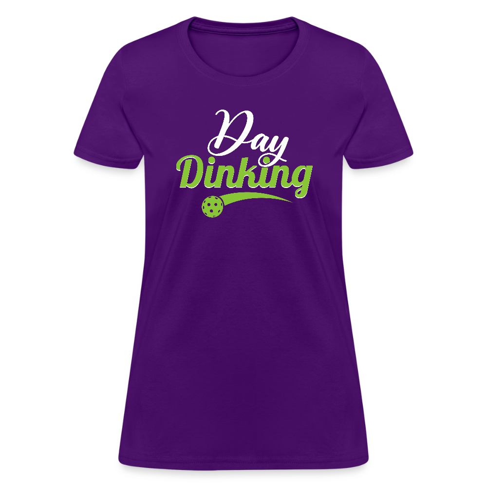 Day Dinking Women's Contoured T-Shirt - purple