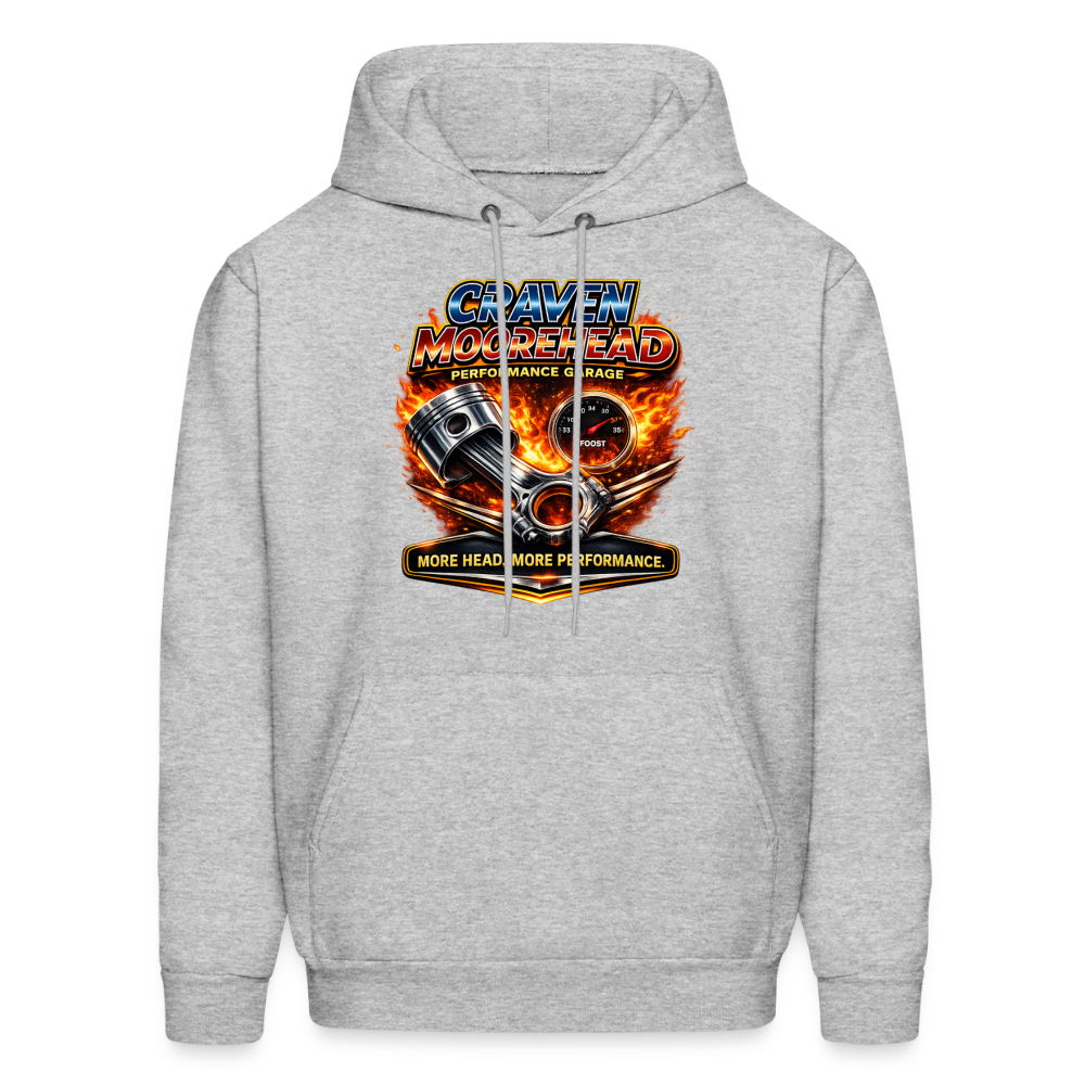 Craven Moorehead Performance Garage Hoodie Color: Heather Gray