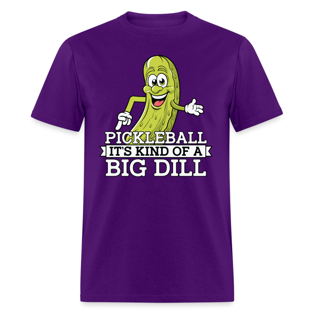 Pickleball It's Kind Of A Big Dill T-Shirt - purple