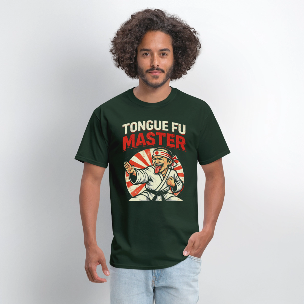 Tongue FU Master T-Shirt Color: Black