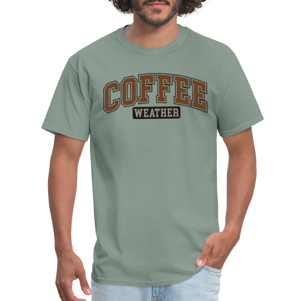 Coffee Weather T-Shirt - sage