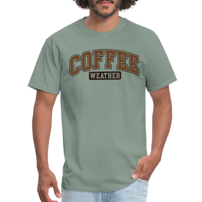 Coffee Weather T-Shirt - sage