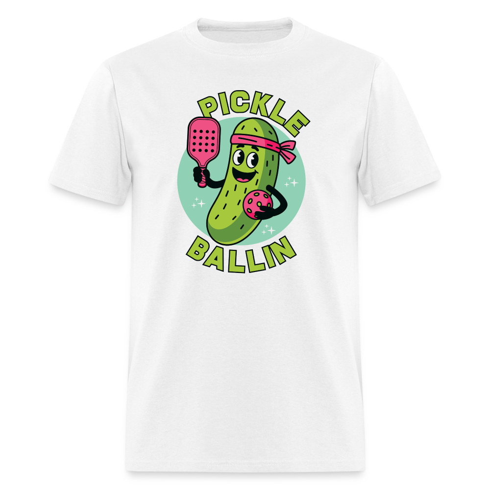 Pickle Ballin T-Shirt - white