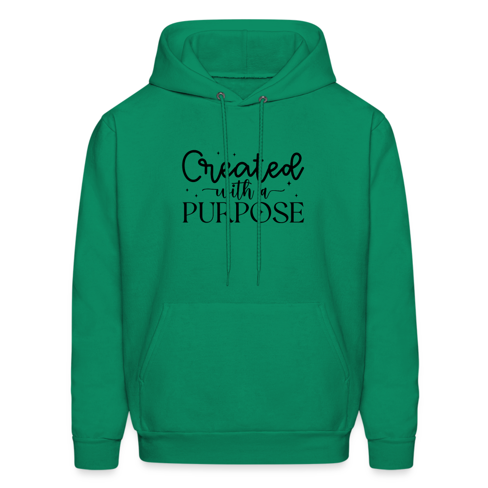 Created with a Purpose Hoodie - kelly green