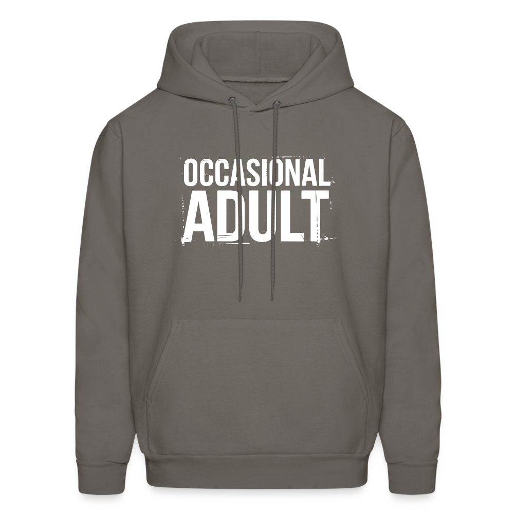 Occasional Adult Hoodie - asphalt gray