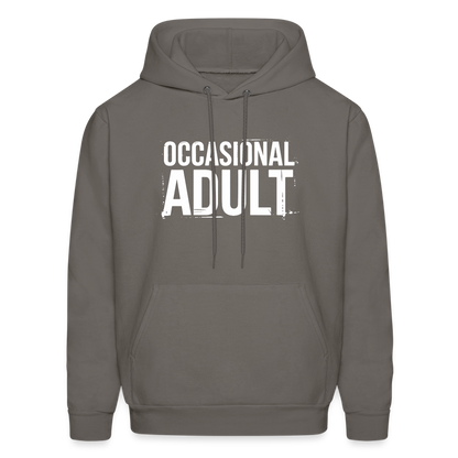 Occasional Adult Hoodie - asphalt gray