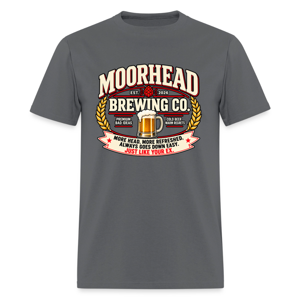 Moorhead Brewing Co. T-Shirt Color: charcoal