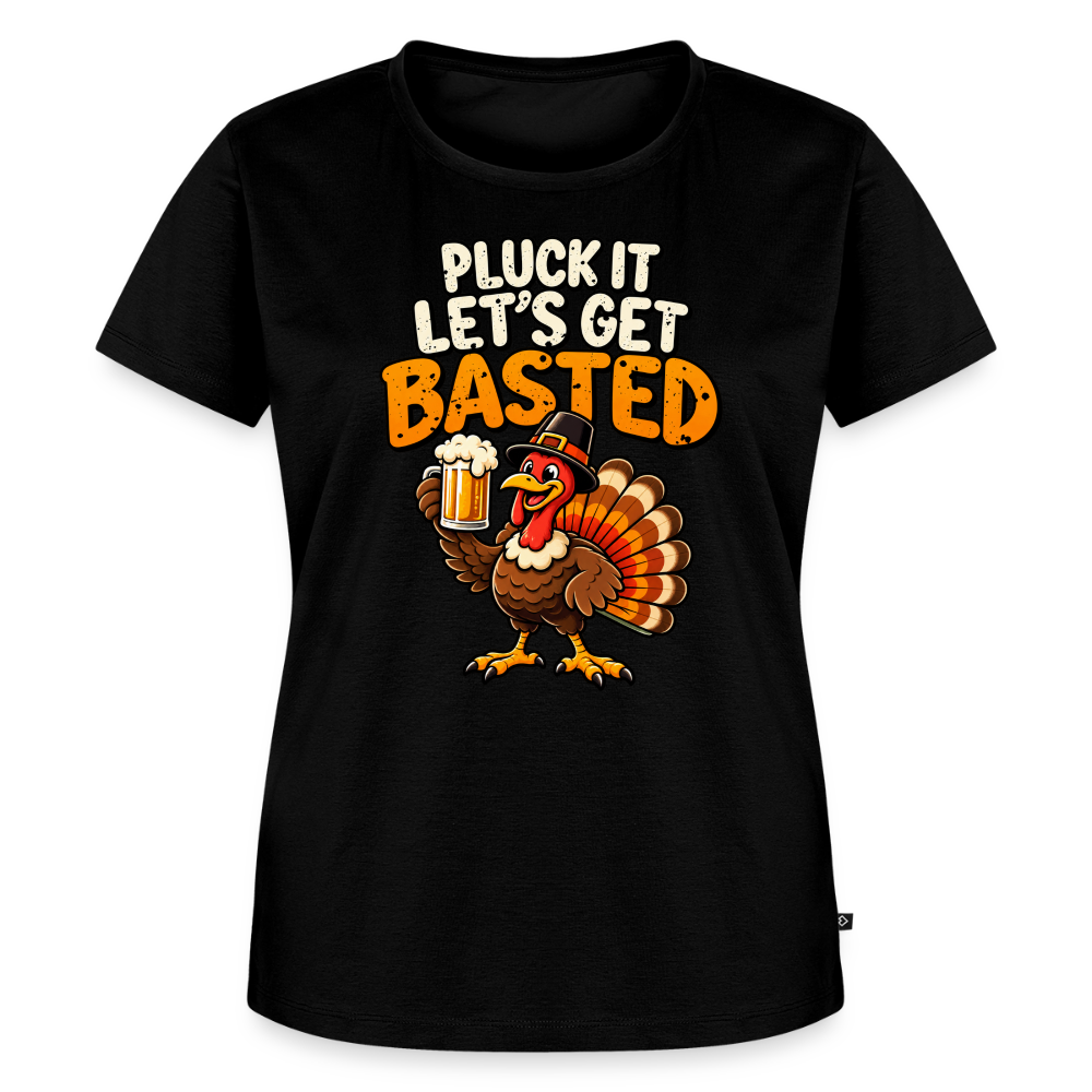 Pluck It Let’s Get Basted Women’s Premium T-Shirt - black