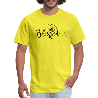 Blessed T-Shirt - yellow