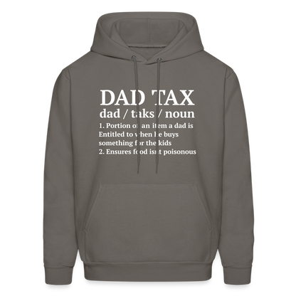 Dad Tax Hoodie (Definition) - asphalt gray